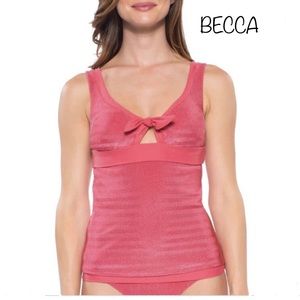 Canyon Mesa Tankini Top:  baked blush